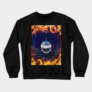 Shark dangerously beautiful Crewneck Sweatshirt